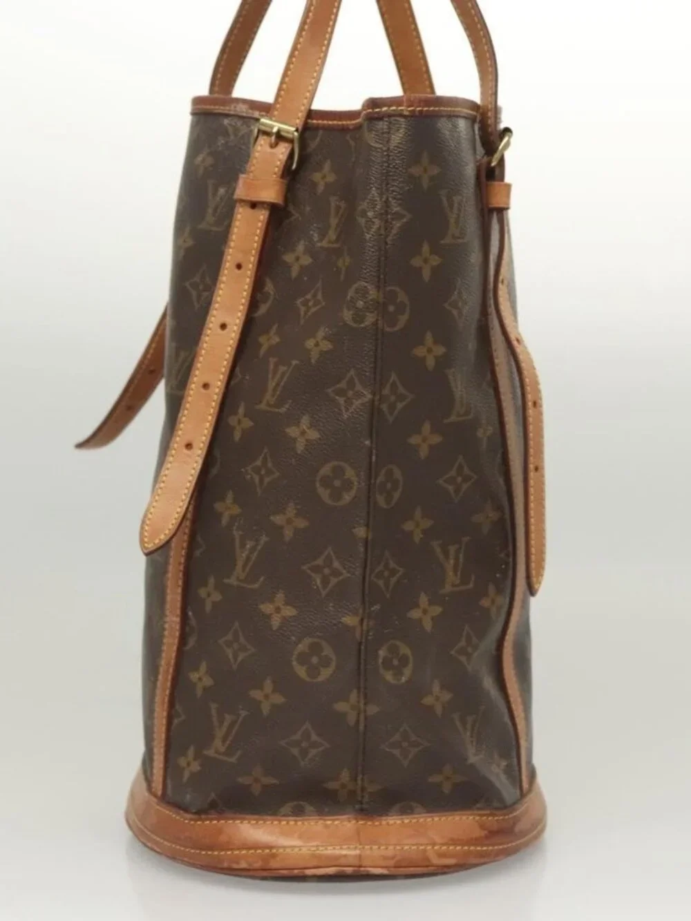 LOUIS VUITTON Monogram Bucket GM Shoulder Bag M42236 LV Auth BD2021 - Picture 4 of 16